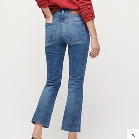 J. Crew 9” Demi-boot Cropped Jeans - Picture 2 of 8